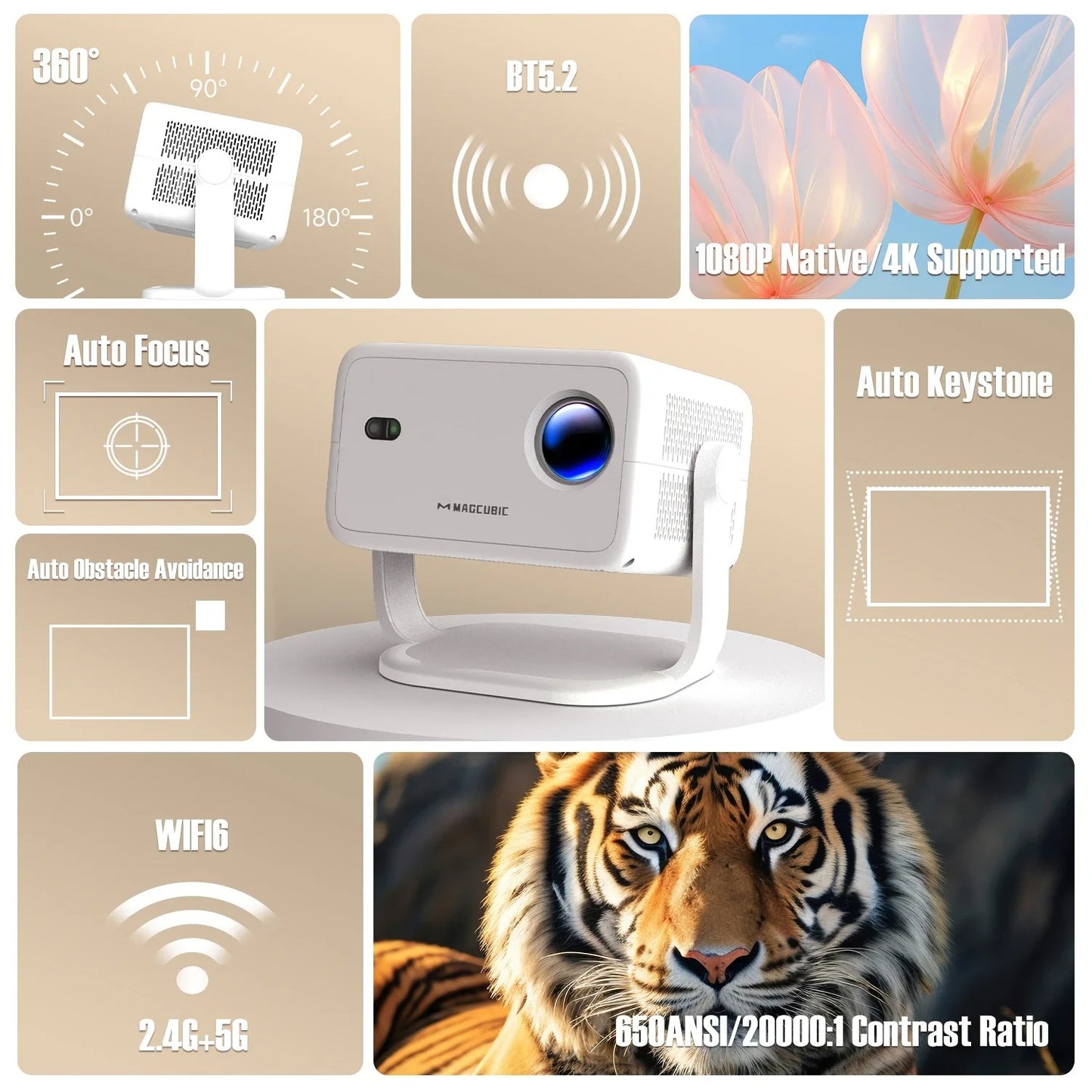 MagicCube Movie Projector